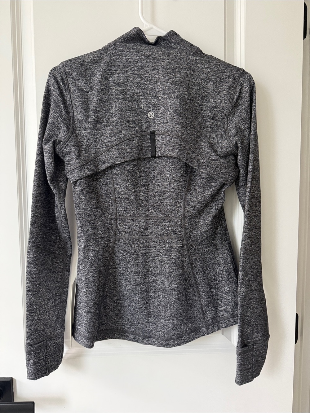 NWT Lululemon Define Jacket Luon Gray Heathered Size 6 - Picture 3 of 3